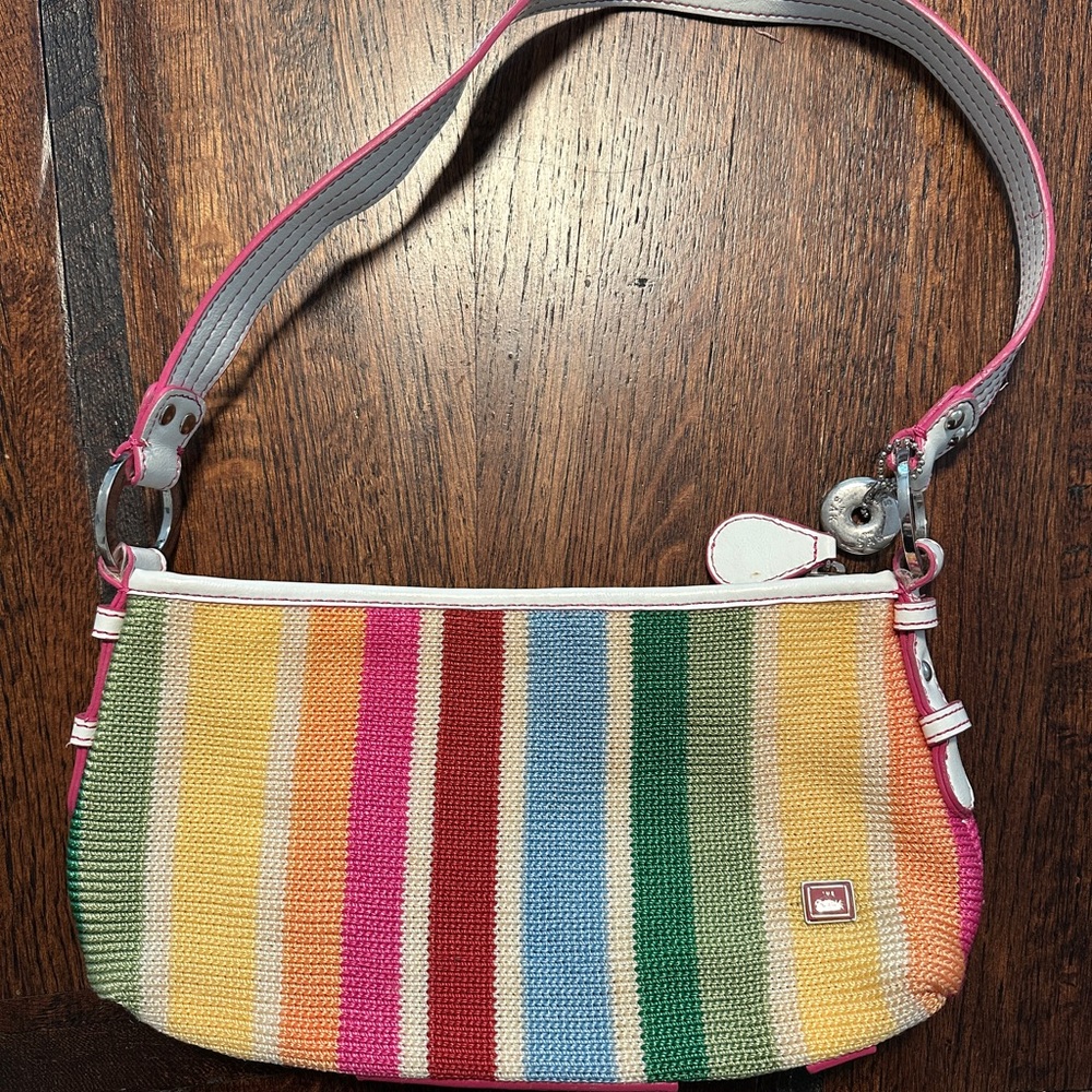 The Sak Multicolor Striped Shoulder Bag